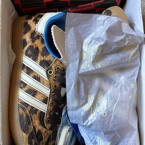 NIB Adidas Wales Bonner Pony Leo Samba size 7